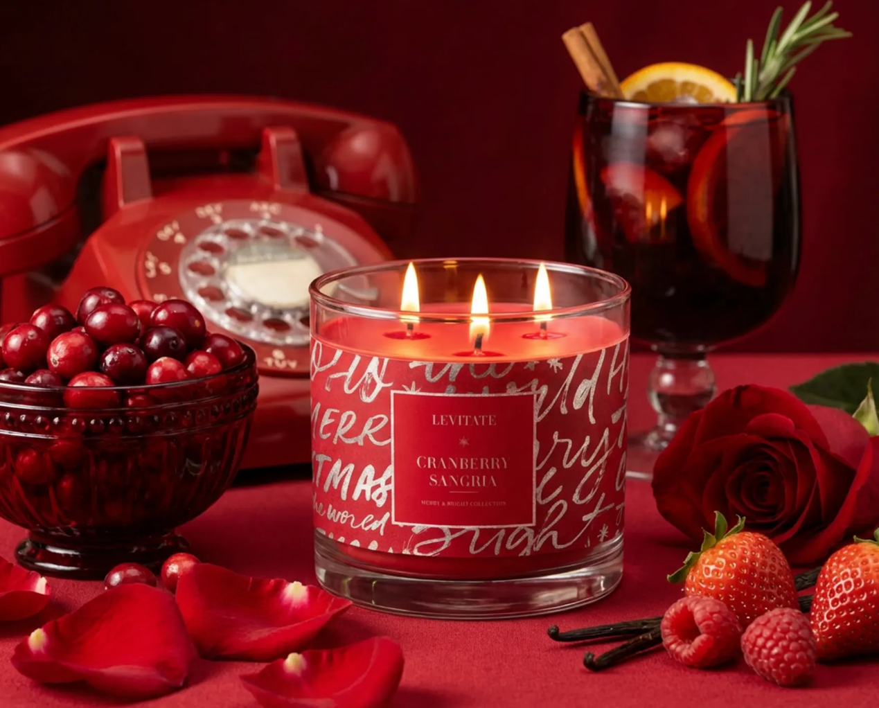 Levitate Christmas Collection Candles